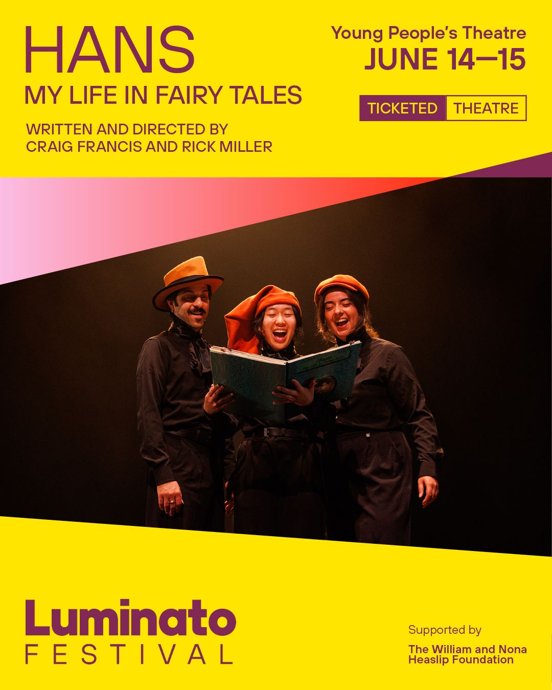 HANS premiere at Luminato Festival
